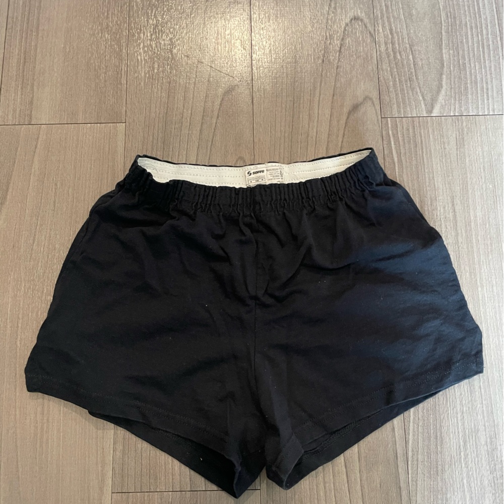 Soffe Women's Black Athletic Shorts